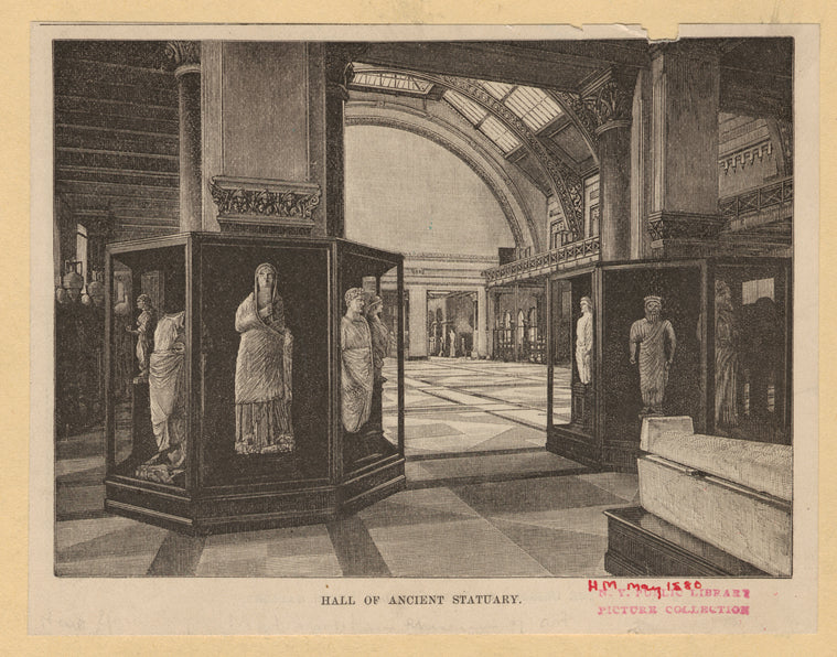 Hall of ancient statuary