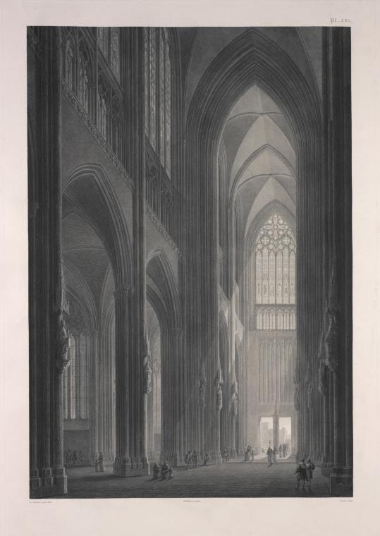 Interior view of vestibule