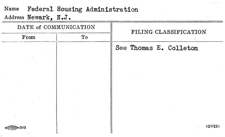 Federal Housing Administration