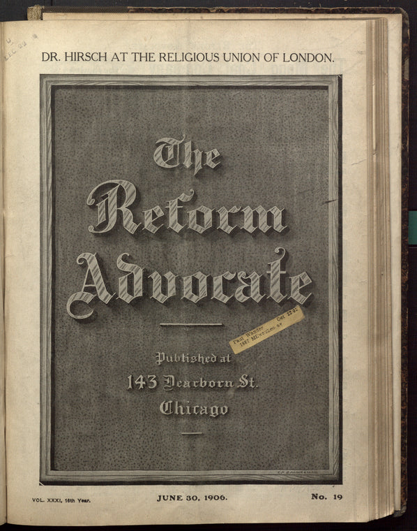 The Reform advocate