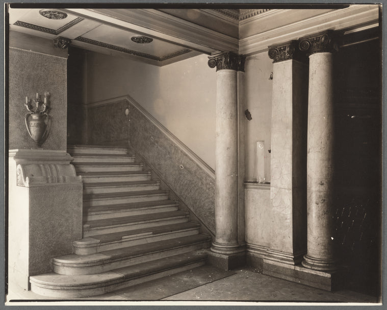 Fifth Avenue Theatre interior, 28th Street lobby, 1185 Broadway