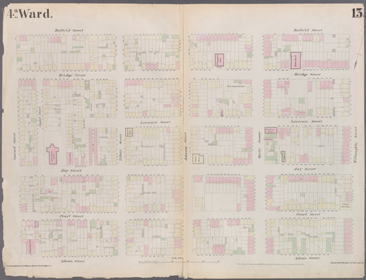 Plate 13: Map bounded by Concord Street, Duffield Street, Willoughby Street, Adams Street