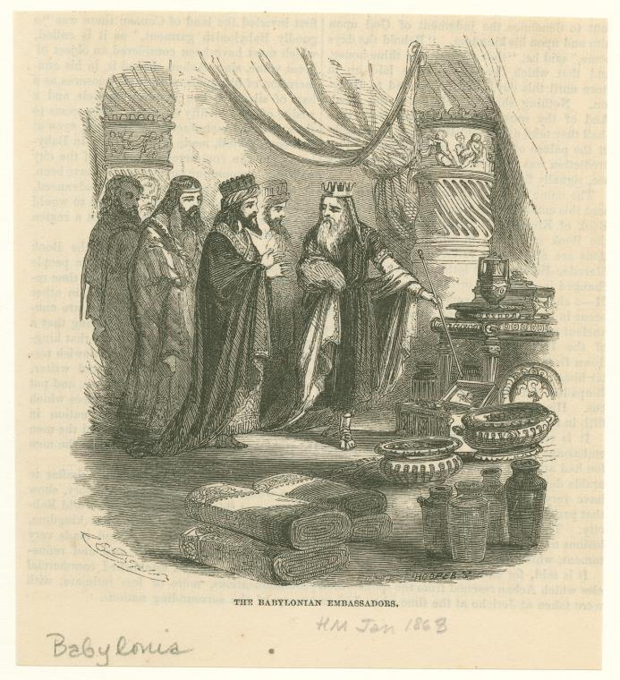 The Babylonian ambassadors