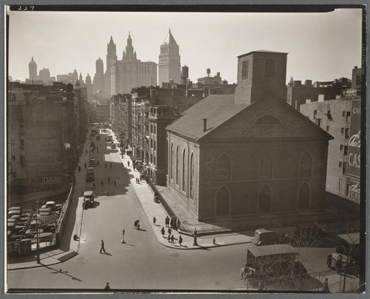General View, Looking southwest to Manhattan from Manhattan Bridge