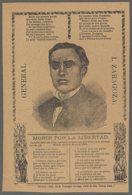 General I. Zaragoza. Morir por la libertad