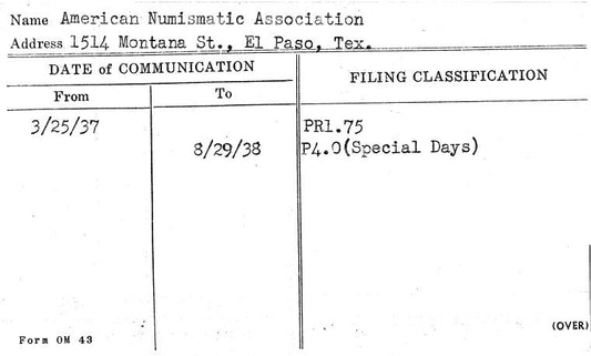 American Numismatic Association