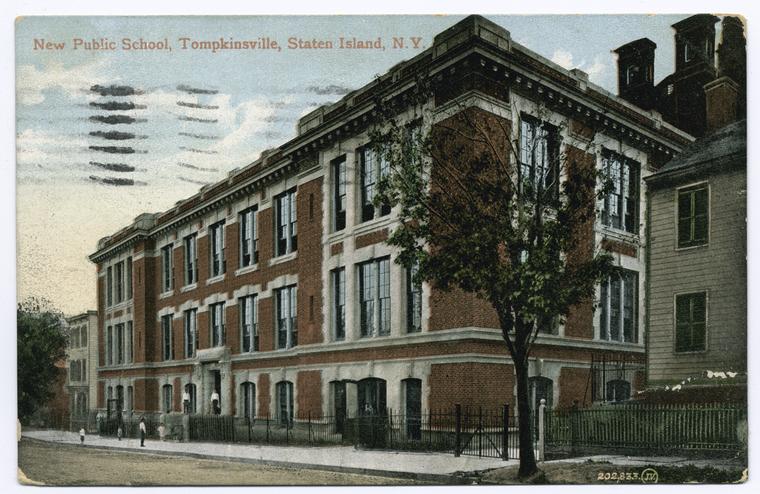 New Public School, Tompkinsville, Staten Island, N.Y.