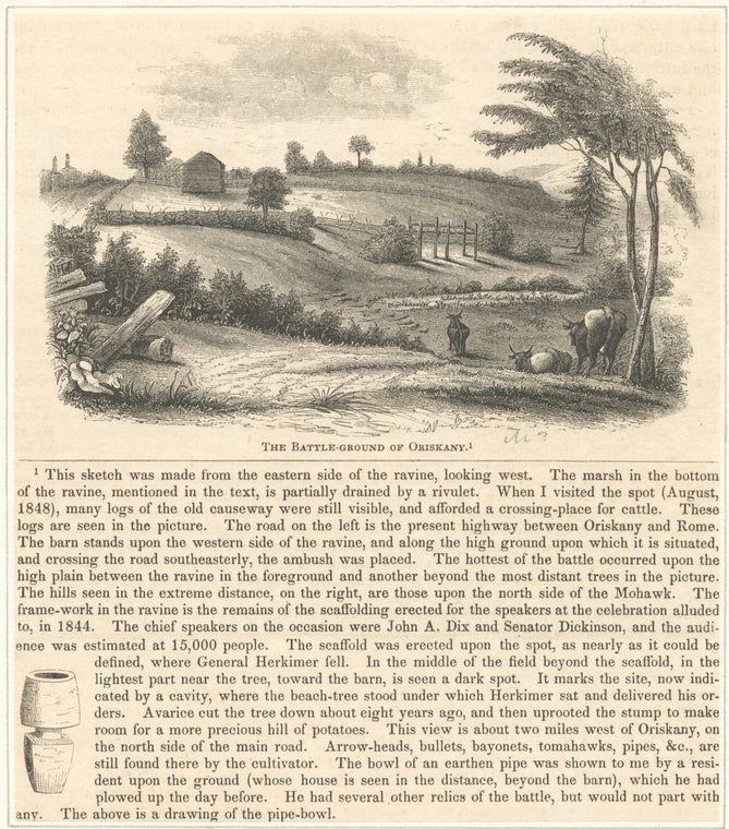 The battle-ground of Oriskany