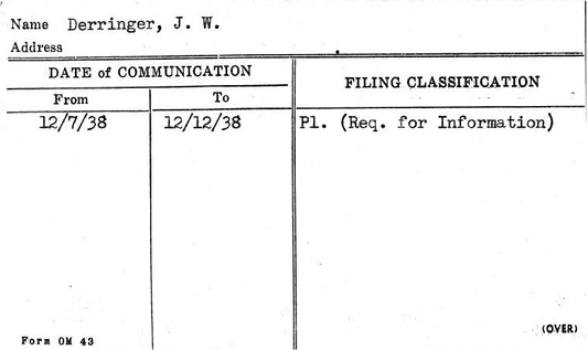Derringer, J.W.
