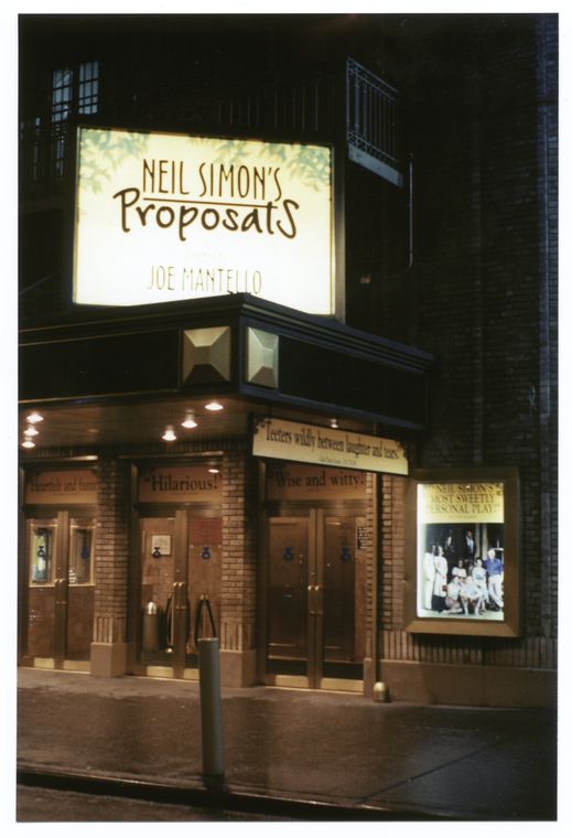 Proposals (Simon), Broadhurst Theatre (1998)