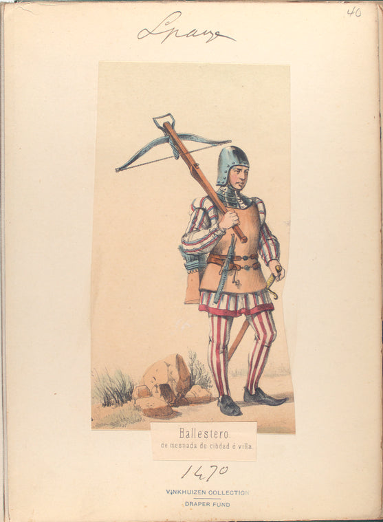 Ballestero, de mesnada de cibdad ó villa ([Año] 1470)