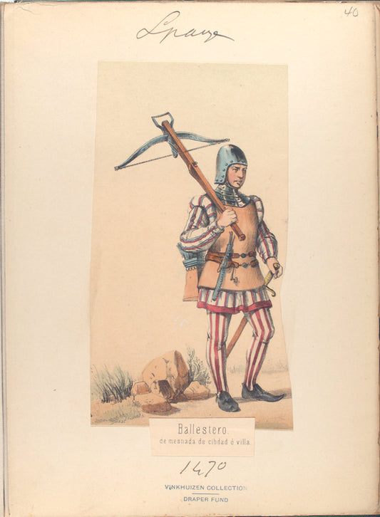 Ballestero, de mesnada de cibdad ó villa ([Año] 1470)