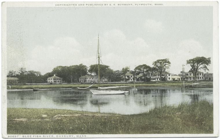 Blue Fish River, Duxbury, Mass.