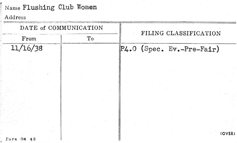 Flushing Club Women