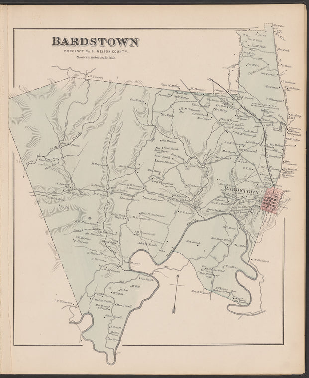 Bardstown, Precinct No. 9, Nelson Co.