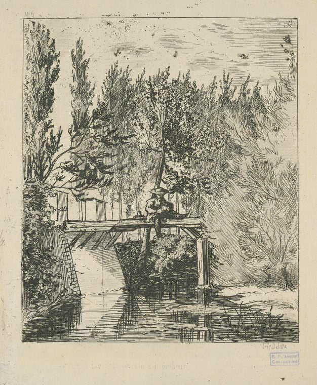 Le petit poisson et le pêcheur.