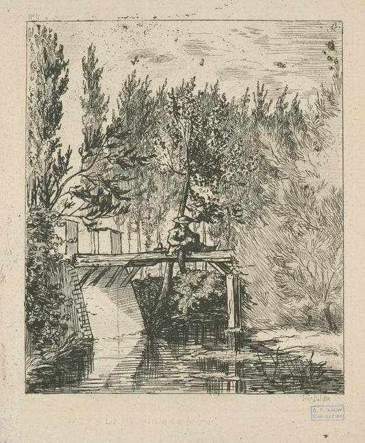 Le petit poisson et le pêcheur.