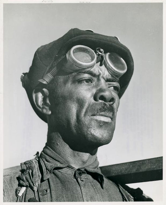 Negroes are filling increasing numbers of skilled and semi-skilled railroad jobs, but unwillingness to employ Negroes in many types of railroad jobs persists, April 1943.