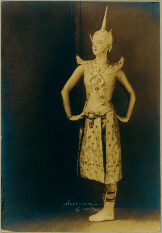 Ruth St. Denis in Siamese Ballet.
