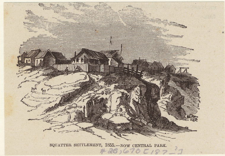Squatter settlement, 1855 - now Central Park