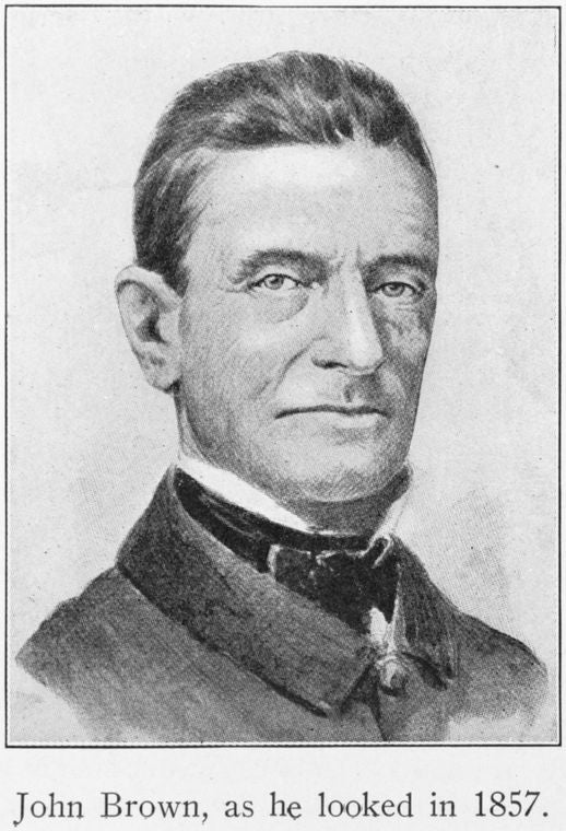John Brown, as he looked in 1857.