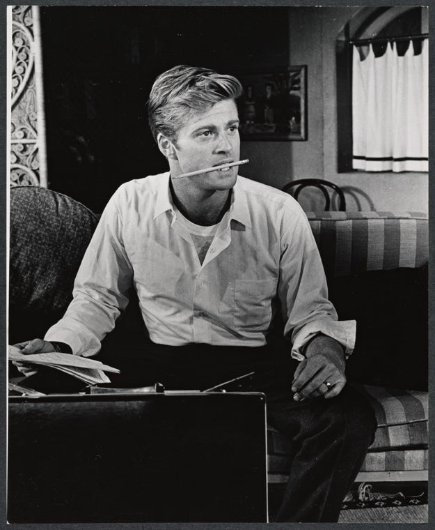Robert Redford in the stage production Barefoot in the Park