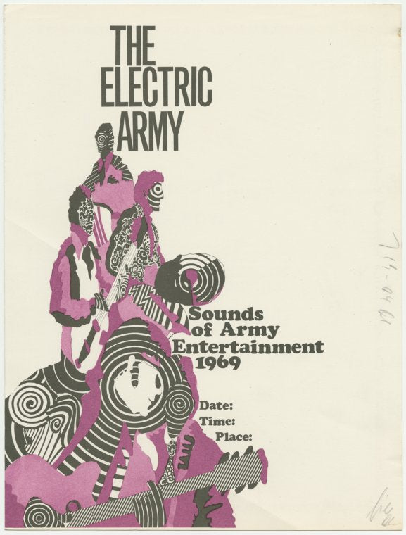 “The Electric Army” program: sounds of Army Entertainment