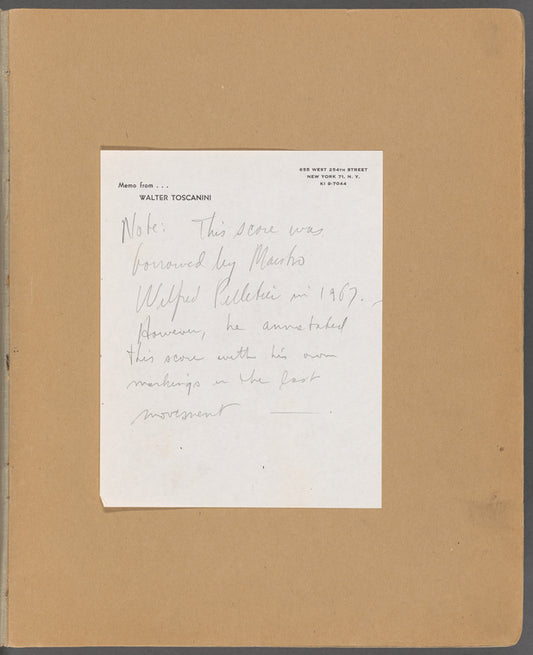 Beethoven. Symphonies, no. 9, op. 125, D minor