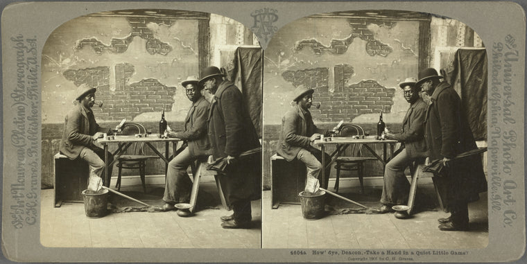 How'dye, Deacon, -- Take a Hand in a Quiet Little Game?