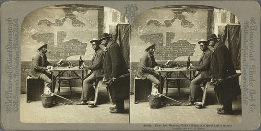 How'dye, Deacon, -- Take a Hand in a Quiet Little Game?