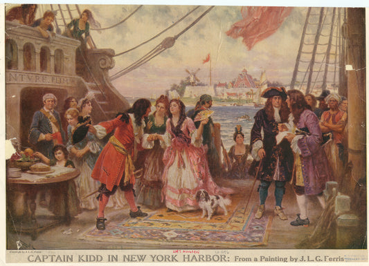Captain Kidd in New York Harbor