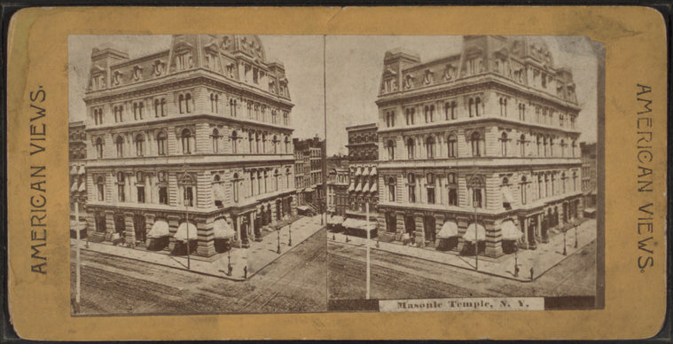 Masonic Temple, N.Y.