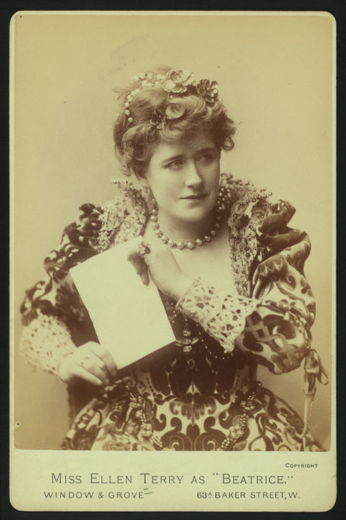 Miss Ellen Terry as "Beatrice"