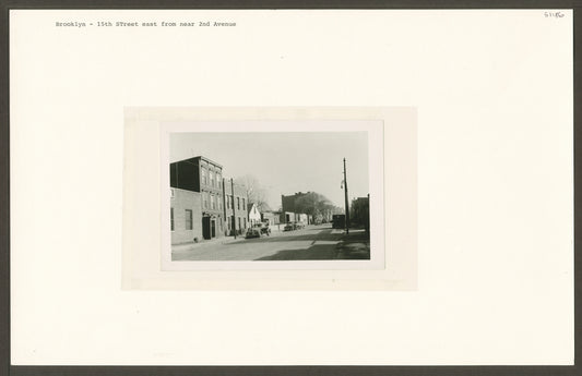15th Street - Second Avenue looking east