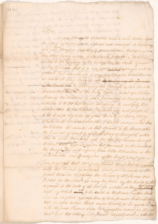 Correspondence with Reverend Silas Leonard