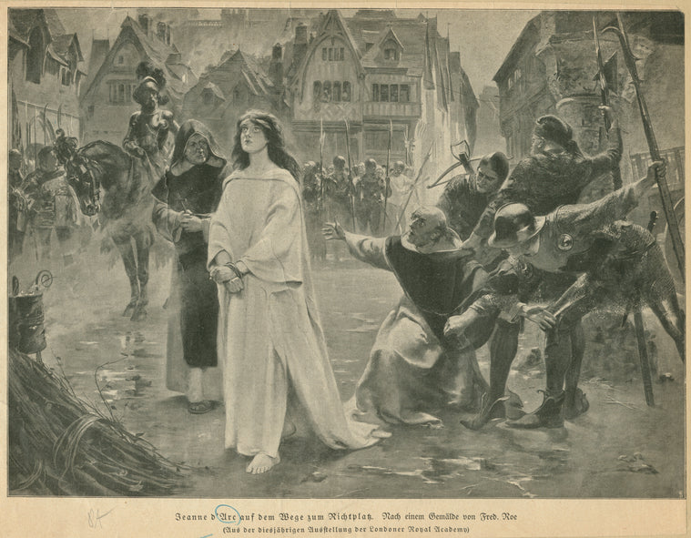 Jeanne d'Arc. -- Execution.