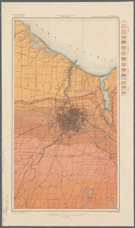 Rochester and Ontario beach quadrangles