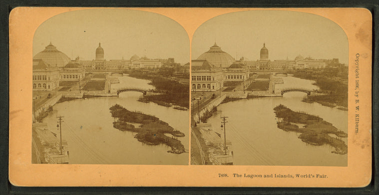 The lagoon and islands. World's Fair.