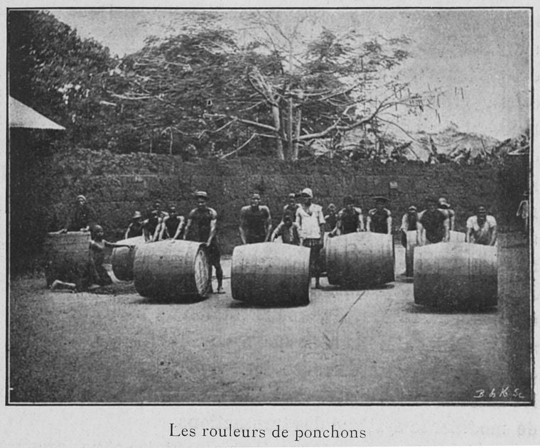 Les rouleurs de ponchons.