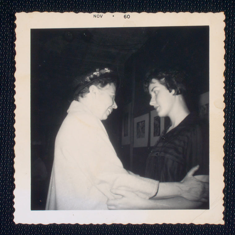 Caffe Cino. Mary Boylan (left) and unidentified woman