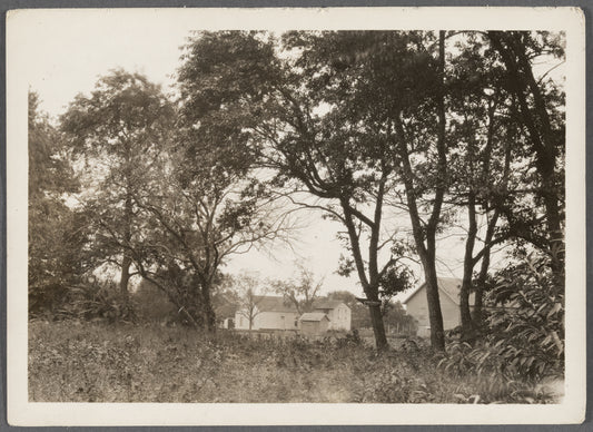 Willets house. Hempstead Ave., just outside western village limits. (Sketch showing location on back of photo.) Hempstead, Hempstead