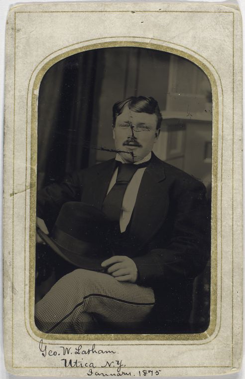 Juice Latham, Utica, N. Y. January 1875