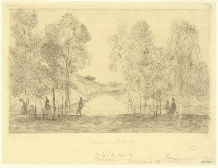 Le lac du Bois de Boulogne