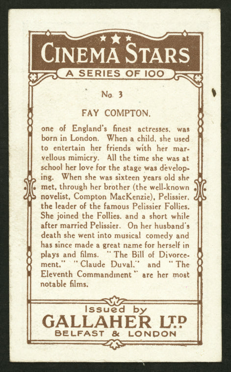 Fay Compton.