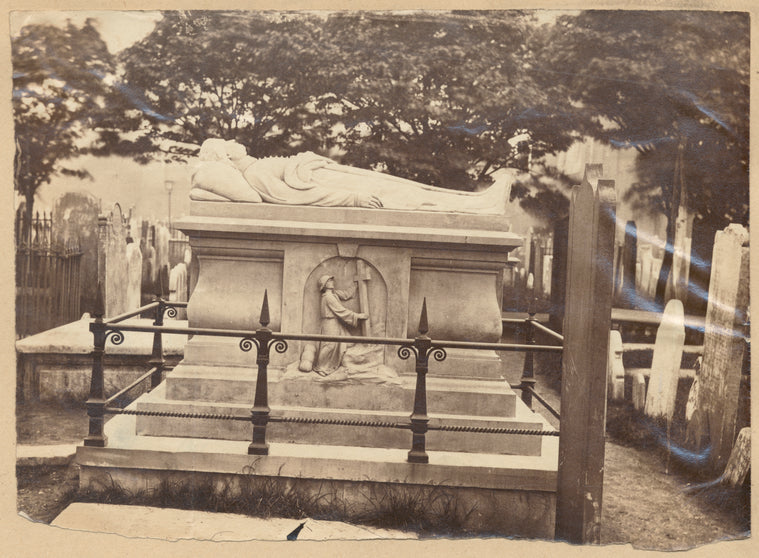 The grave of John Bunyan in Bunhill Fields, London, England.