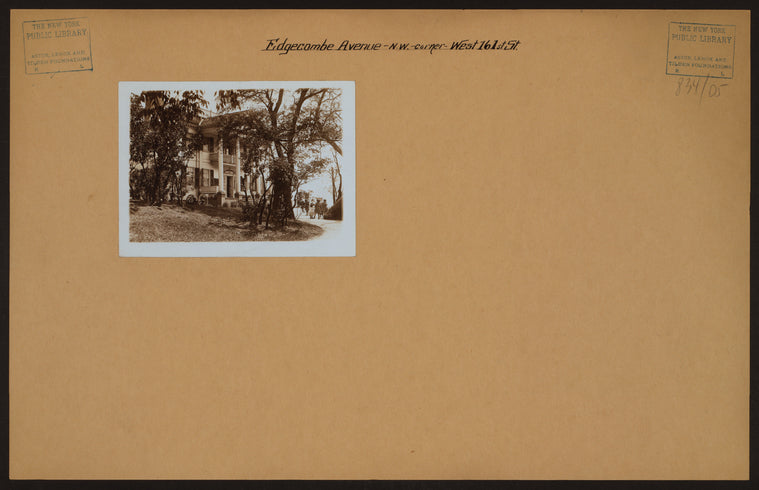 Manhattan: Edgecombe Avenue - 161st Street (West)