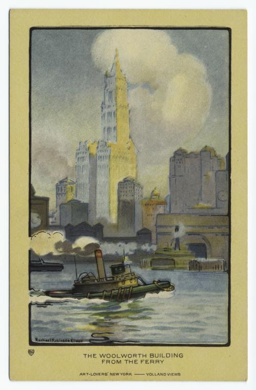The Woolworth Building from the ferry