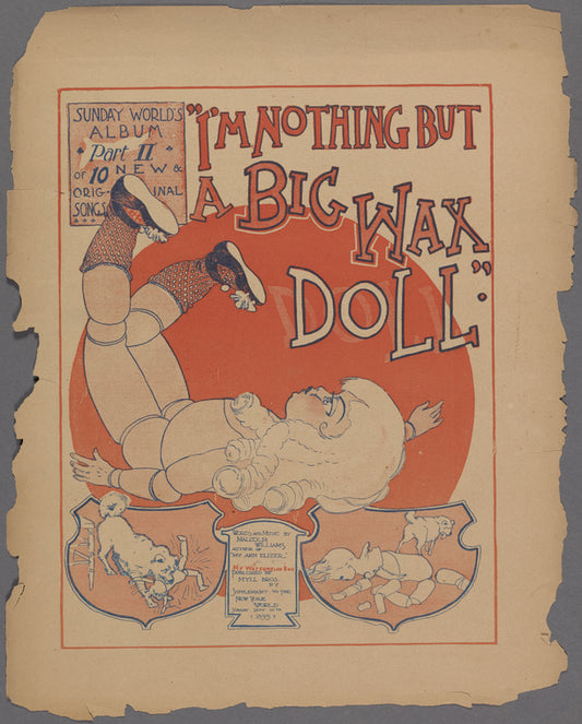 I'm nothing but a big wax doll