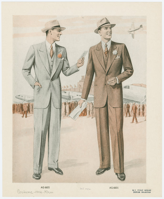Single-button and two-button suits