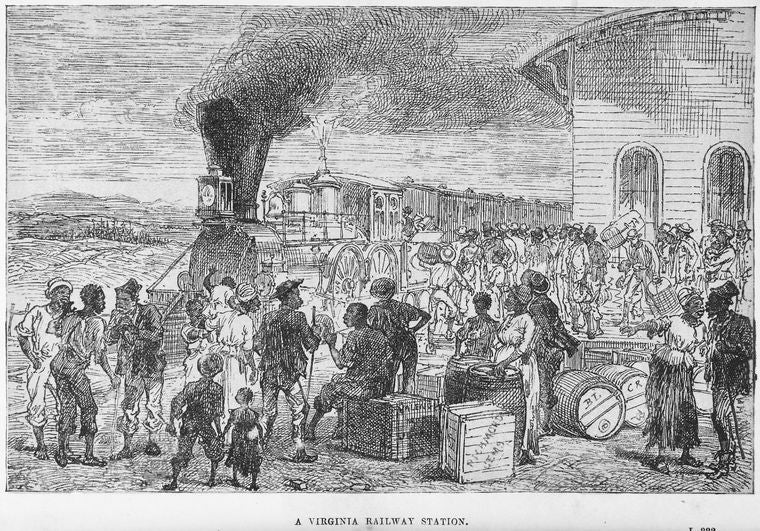 A Virginia Railway Station.